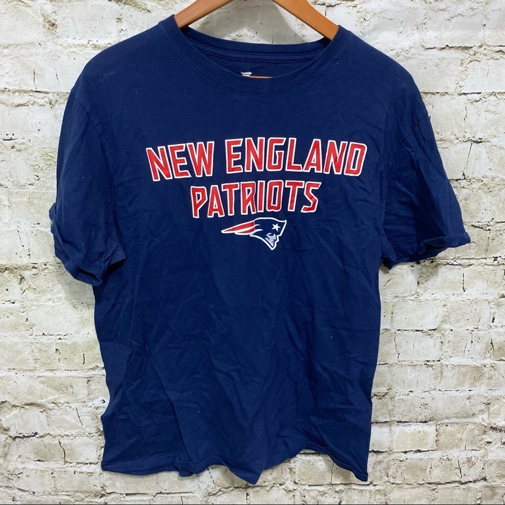 Fanatics Blue New England Patriots T Shirt